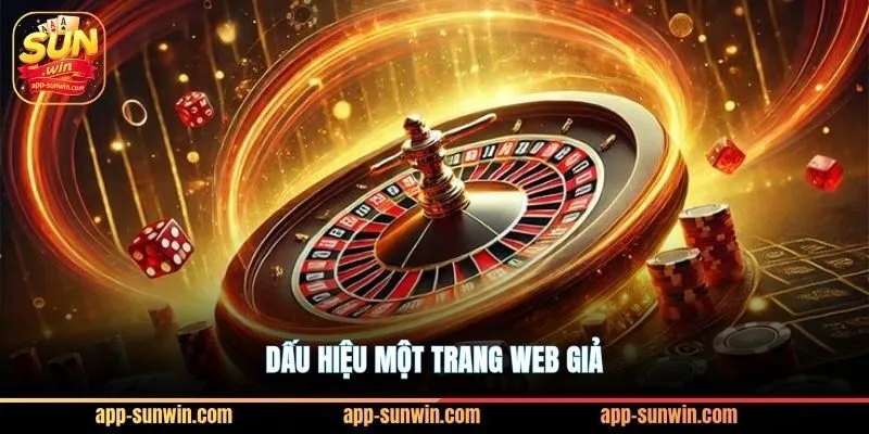 Dấu hiệu một trang web giả